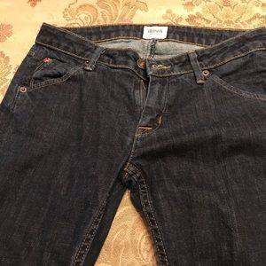 Hudson jeans, dark denim, excellent condition.